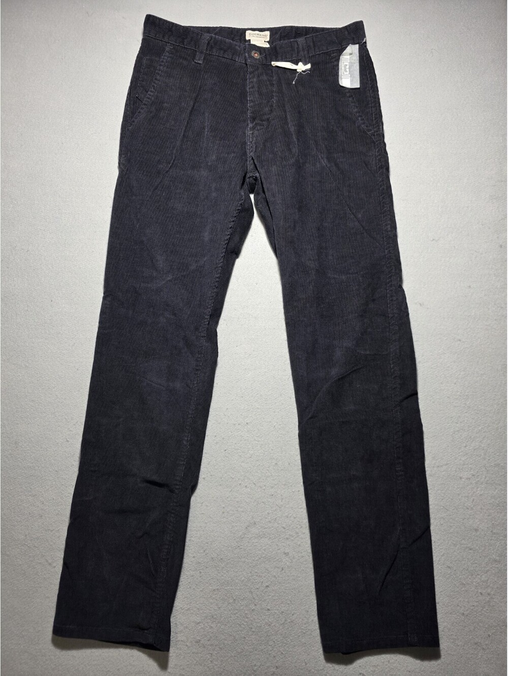 Dockers Men's Slim Tapered Corduroy Pants Black Size 32x32 Cotton Blend